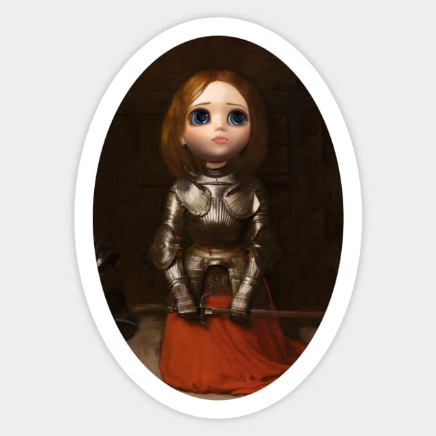 Pullip JOan of arc Sticker by mapetitepoupee